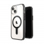 Speck Presidio Perfect-Clear ClickLock & MagSafe SPK526 puzdro pre Apple iPhone 15 / 14 / 13, priehľadná / mrazene čierna / bridlicovo sivá