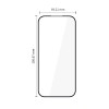 Tech-Protect Glass Fit+ tvrdené sklo pre Google Pixel 9a / 10a (2 ks), čierne