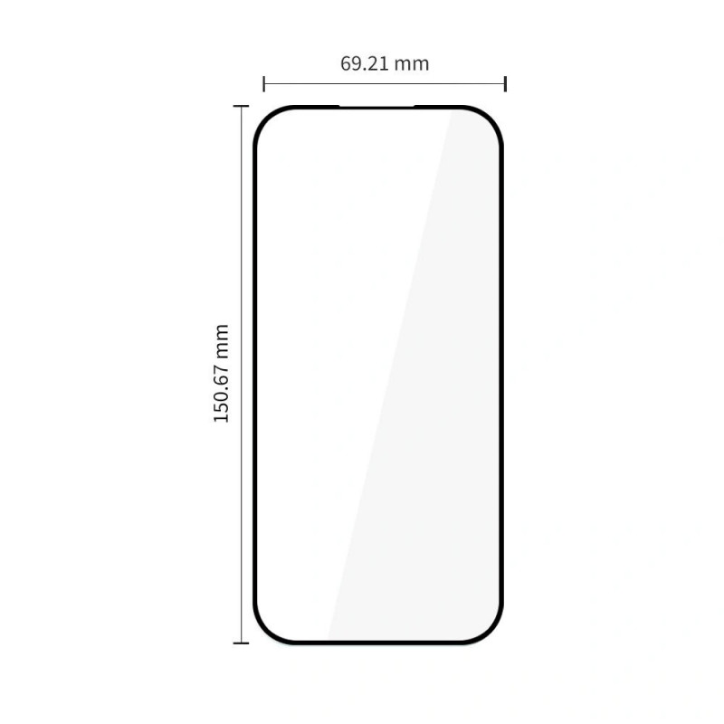 Tech-Protect Glass Fit+ tvrdené sklo pre Google Pixel 9a / 10a (2 ks), čierne