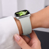 Tech-Protect Silikónový remienok pre Apple Watch 8 / 9 / 10 / 11 / 12 / SE / Ultra 44/45/46/49 mm, Lunar Grey