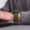 Tech-Protect silikónový remienok pre Apple Watch 8 / 9 / 10 / 11 / 12 / SE / Ultra 44/45/46/49 mm, olivovo zelený