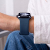 Tech-Protect Silikónový remienok pre Apple Watch 8 / 9 / 10 / 11 / 12 / SE / Ultra 44/45/46/49 mm, námornícka modrá