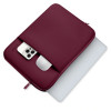 Tech-Protect neoprénové puzdro na notebook 15-16", bordové