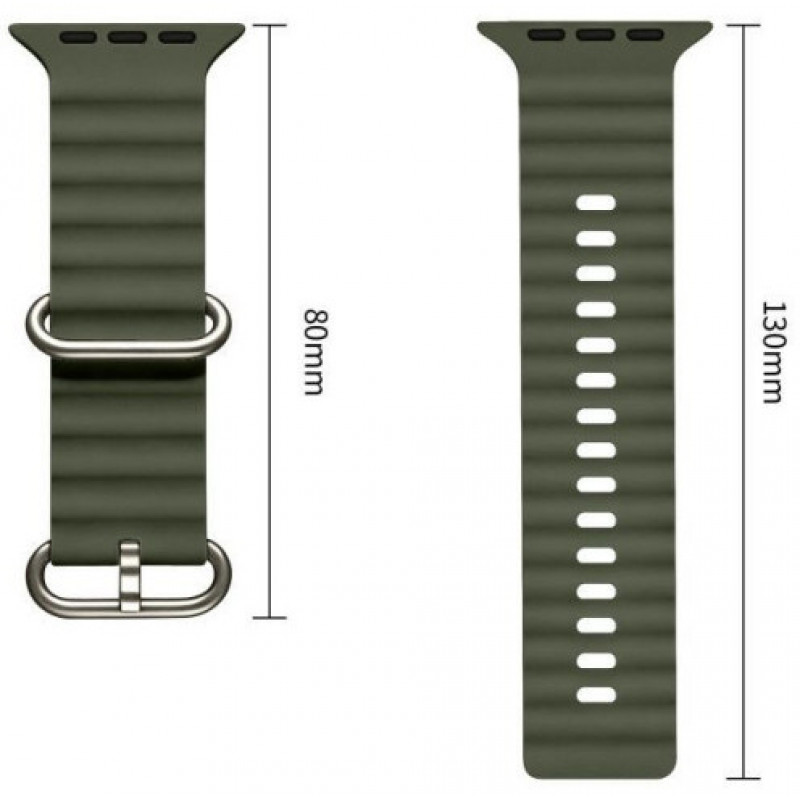 Tech-Protect Iconband Pro Apple Watch 8 / 9 / 10 / 11 / 12 / SE / Ultra 44/45/46/49 mm remienok, Military Green
