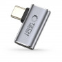 Tech-Protect UltraBoost AA01 uhlový adaptér USB-C, sivý