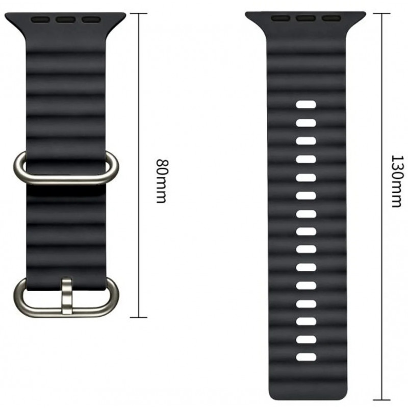 Tech-Protect Iconband Pro Apple Watch 8 / 9 / 10 / 11 / 12 / SE / Ultra 44/45/46/49 mm remienok, uhlíkovo sivý