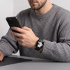 Silikónový remienok Tech-Protect pre Apple Watch 8 / 9 / 10 / 11 / 12 / SE / Ultra 44/45/46/49 mm, čierny