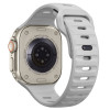 Tech-Protect Silicone Line Apple Watch 8 / 9 / 10 / 11 / 12 / SE / Ultra 44/45/46/49 mm remienok, Lunar Grey