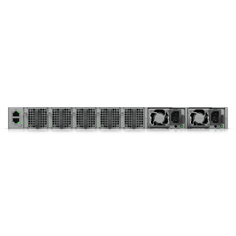 Ubiquiti UniFi Switch 32x QSFP28 100 Gbit, spravovaný, 19" rackový, 1,3" dotykový displej