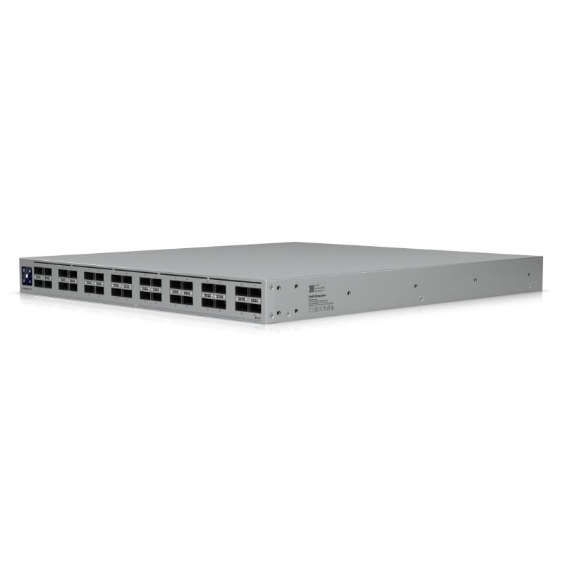 Ubiquiti UniFi Switch 32x QSFP28 100 Gbit, spravovaný, 19" rackový, 1,3" dotykový displej