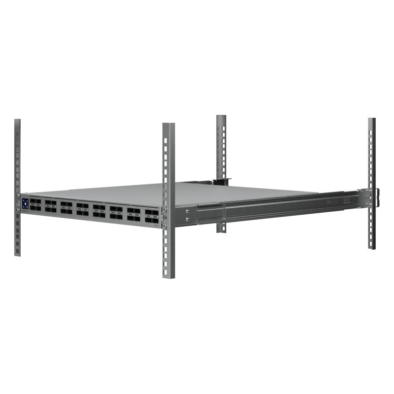 Ubiquiti UniFi Switch 32x QSFP28 100 Gbit, spravovaný, 19" rackový, 1,3" dotykový displej