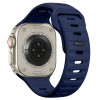 Tech-Protect Silicone Line Apple Watch 8 / 9 / 10 / 11 / 12 / SE / Ultra 44/45/46/49 mm remienok, Atlantic Blue