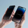 Tech-Protect Anti Spy Glass Pro+ súkromné tvrdené sklo pre Apple iPhone 17e / 16e / 14 / 13 Pro / 13 (2 ks), čierne