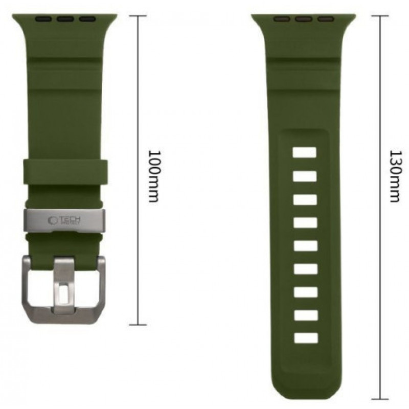 Remienok Tech-Protect Motion pre Apple Watch 8 / 9 / 10 / 11 / 12 / SE / Ultra 44/45/46/49 mm, zelený