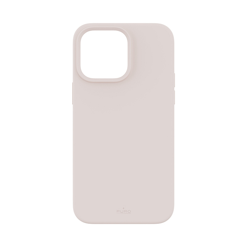 Puro ICON Antibakteriálny kryt pre Apple iPhone 14 Pro Max, ružový piesok