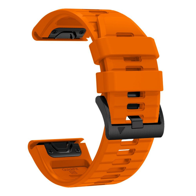 Tech-Protect Silicone Garmin Fenix 5 / 6 / 6 Pro / 7 / 8 / 8 Pro / E / 9 / 9 Pro 51 mm remienok, signal orange