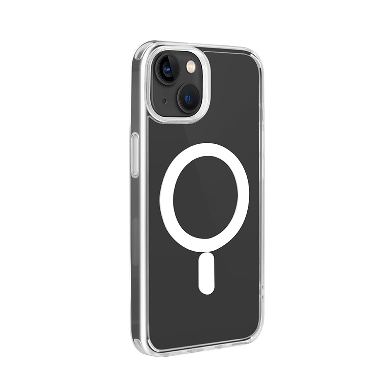 Puro Litemag MagSafe puzdro pre Apple iPhone 14 Plus / 15 Plus, transparentné