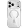 Tech-Protect Magflex MagSafe puzdro Apple iPhone 17 Pro / 18 Pro, lesklá strieborná