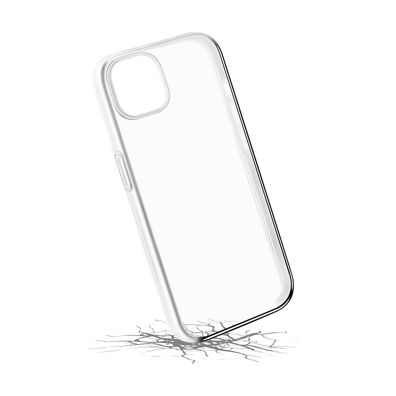Puzdro Puro Impact Clear pre Apple iPhone 14 Plus / 15 Plus, transparentné