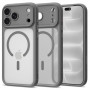 Tech-Protect MagPeak MagSafe CC puzdro na Apple iPhone 17 Pro / 18 Pro THP6116, matný titán