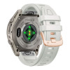 Tech-Protect Silikónový remienok na hodinky pre Garmin Fenix 5s / 5s Plus / 6s / 6s Pro / 7s / 8 / 9 / 9 Pro 43 mm, Fog Grey