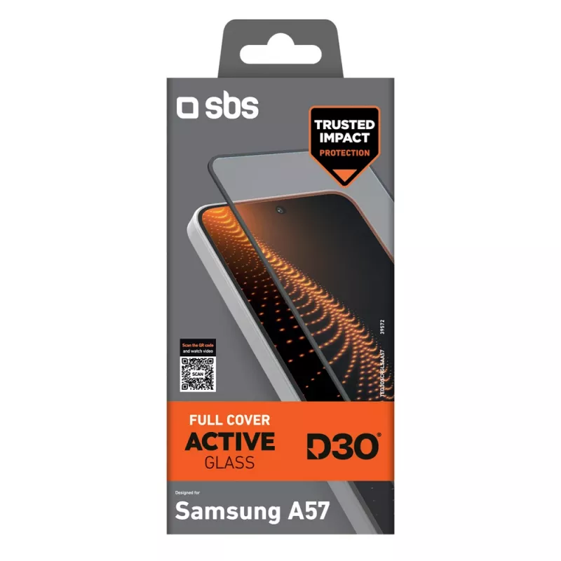 SBS D3O tvrdené sklo pre Samsung Galaxy A57 (1 ks)