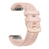 Tech-Protect Silikónový remienok na hodinky pre Garmin Fenix 5s / 5s Plus / 6s / 6s Pro / 7s / 8 / 9 / 9 Pro 43 mm, Powder Pink