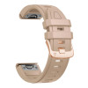 Tech-Protect Silikónový remienok na hodinky pre Garmin Fenix 5s / 5s Plus / 6s / 6s Pro / 7s / 8 / 9 / 9 Pro 43 mm, Walnut