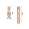 Tech-Protect Silikónový remienok na hodinky pre Garmin Fenix 5s / 5s Plus / 6s / 6s Pro / 7s / 8 / 9 / 9 Pro 43 mm, Walnut
