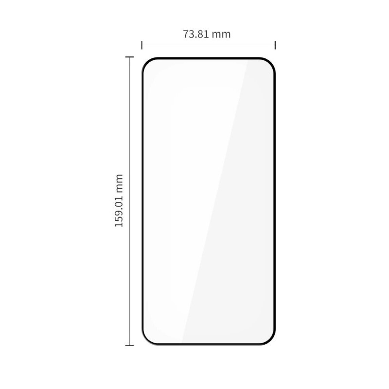 Tech-Protect Glass Fit+ tvrdené sklo pre Xiaomi Redmi Note 15 Pro 5G (2 ks), čierne
