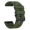 Tech-Protect Silikónový remienok na hodinky pre Garmin Fenix 5 / 6 / 6 Pro / 7 / 8 / 8 Pro / E / 9 / 9 Pro 47 mm, Military Green