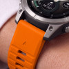 Tech-Protect Silikónový remienok na hodinky pre Garmin Fenix 5 / 6 / 6 Pro / 7 / 8 / 8 Pro / E / 9 / 9 Pro 47 mm, Signal Orange