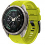 Tech-Protect Silikónový remienok na hodinky pre Garmin Fenix 5 / 6 / 6 Pro / 7 / 8 / 8 Pro / E / 9 / 9 Pro 51 mm, Volt Lime