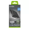 SBS HD 10W 5000mAh USB-C power banka s LCD displejom, čierna