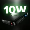 SBS HD 10W 5000mAh USB-C power banka s LCD displejom, čierna