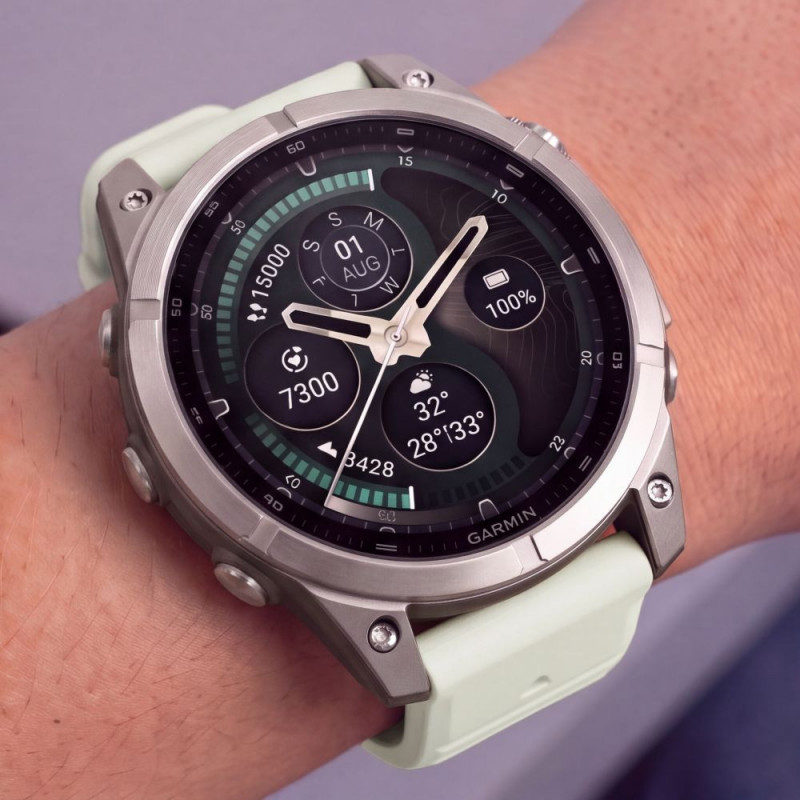 Tech-Protect Silikónový remienok na hodinky pre Garmin Fenix 5 / 6 / 6 Pro / 7 / 8 / 8 Pro / E / 9 / 9 Pro 47 mm, Stone Grey