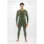 Viking Altis Man Set pánska merino spodná vrstva, tmavozelená, M
