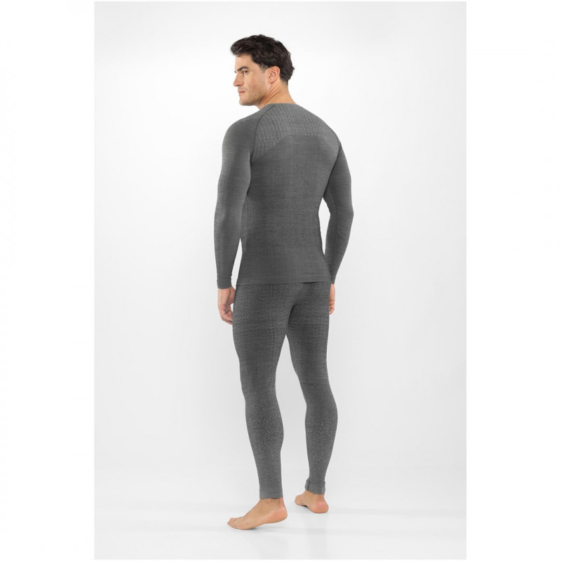 Viking Altis Man Set pánska merino spodná vrstva, čierna, L