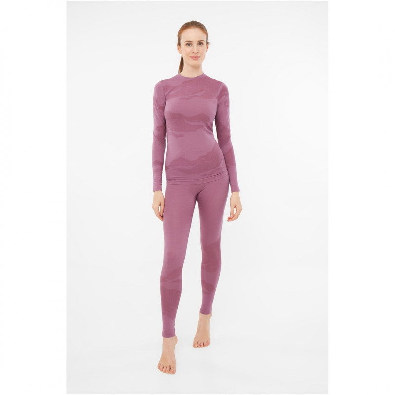 Viking Altis Lady Set dámska merino spodná vrstva set, ružová, M