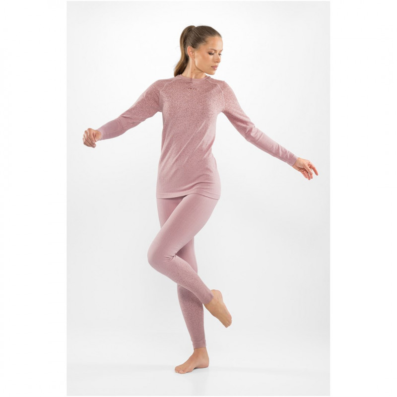 Viking Altis Lady Set dámska merino spodná vrstva, ružová, L