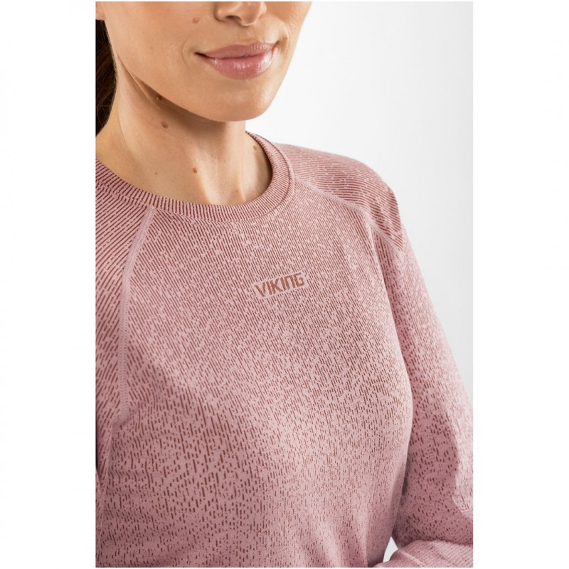 Viking Altis Lady Set dámska merino spodná vrstva, ružová, L