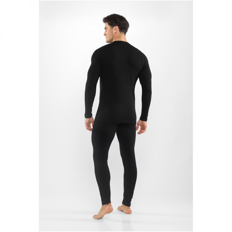 Viking Meriboo Man Set pánska merino spodná vrstva, čierna, M