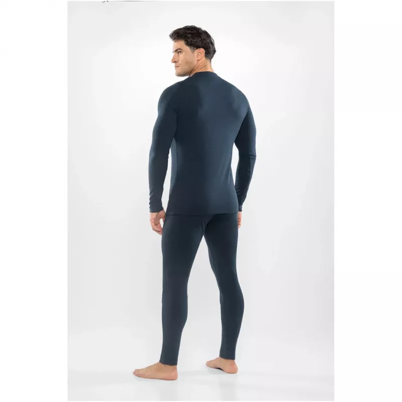 Viking Meriboo Man Set pánska merino spodná vrstva, tmavomodrá, L