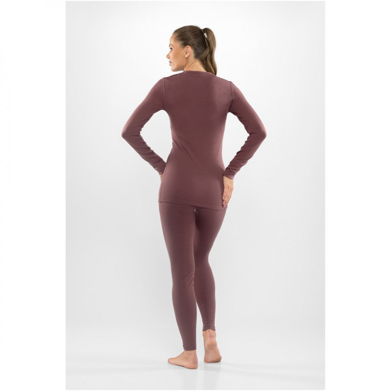 Viking Meriboo Lady Set Merino dámska spodná vrstva set, ružová, M