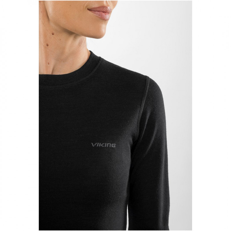 Viking Meriboo Lady Set Merino dámska spodná vrstva, čierna, S