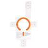 Tech-Protect MMP-200 magnetický MagSafe prstenec, Cosmic Orange