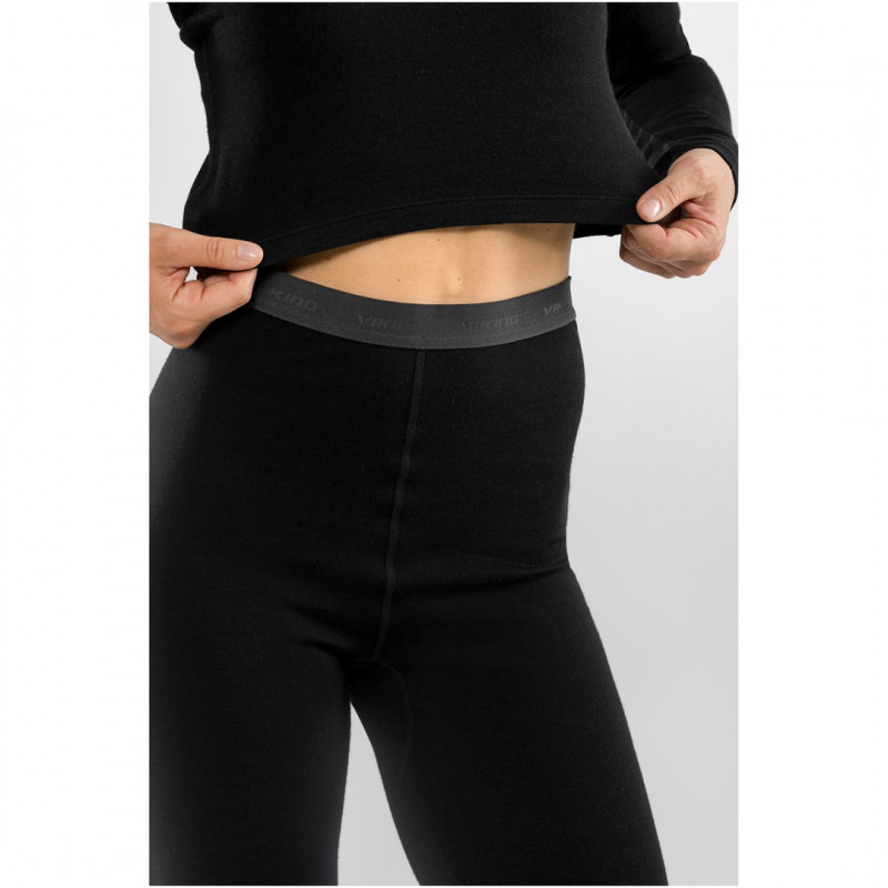 Viking Meriboo Lady Set Merino dámska spodná vrstva, čierna, L