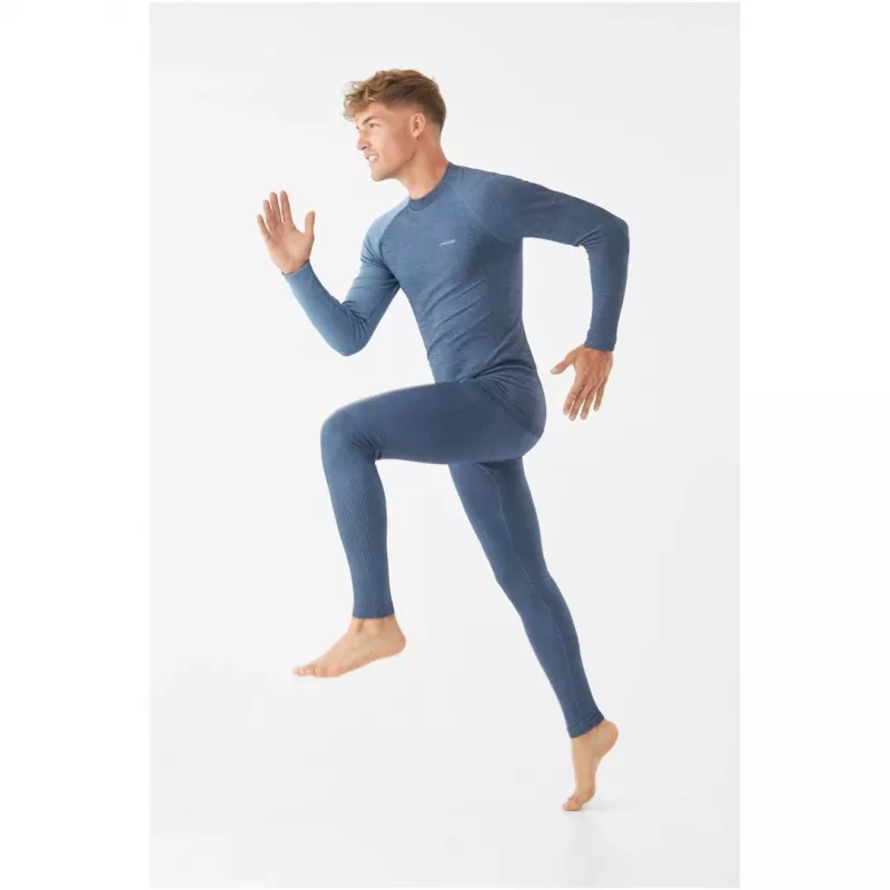 Viking Meriboo Man Set pánska merino spodná vrstva, tmavomodrá, M