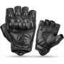 Rockbros 16220006003 motocyklové rukavice z ekokože, veľkosť L, čierne