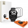 Tech-Protect Easy Set Flex+ hybridné sklo pre Apple Watch 10 / 11 46 mm (3 ks), čierne